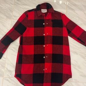 BB Dakota buffalo checker plaid shacket